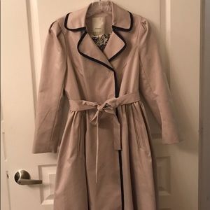 Anthropologie Elevenses Trench Coat - Size 2